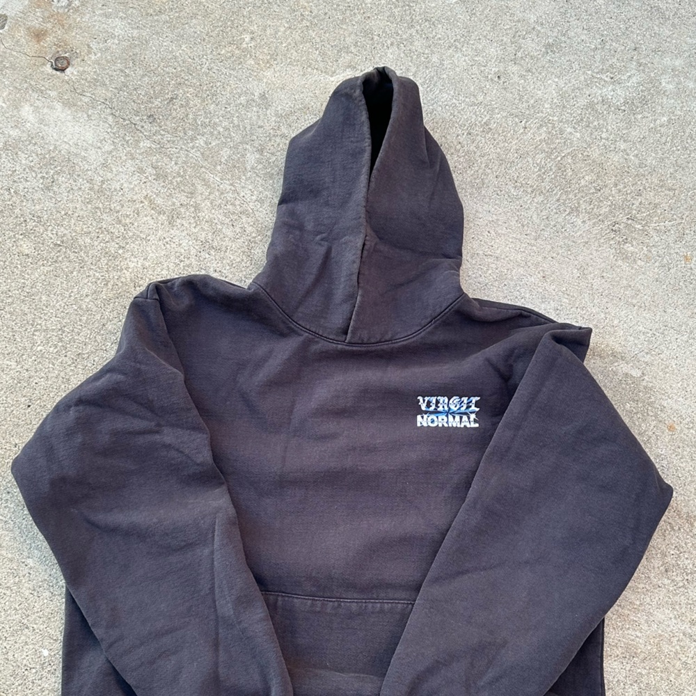 Virgil Normal Black Hoodie XL New